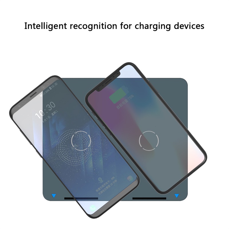 ShunXinda -Wireless Cell Phone Charger | Dual Coils Qi Wireless Charger Stand Fast-1