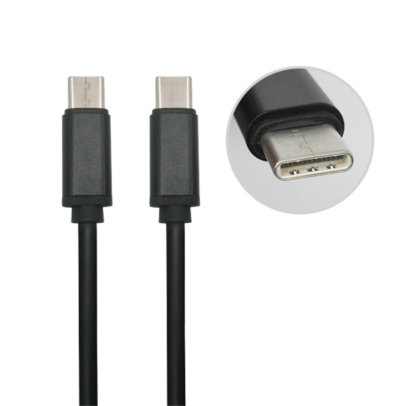 ShunXinda -Short Usb C Cable, Super Charging 5v 3a Type C To Type C 30 Data Cable
