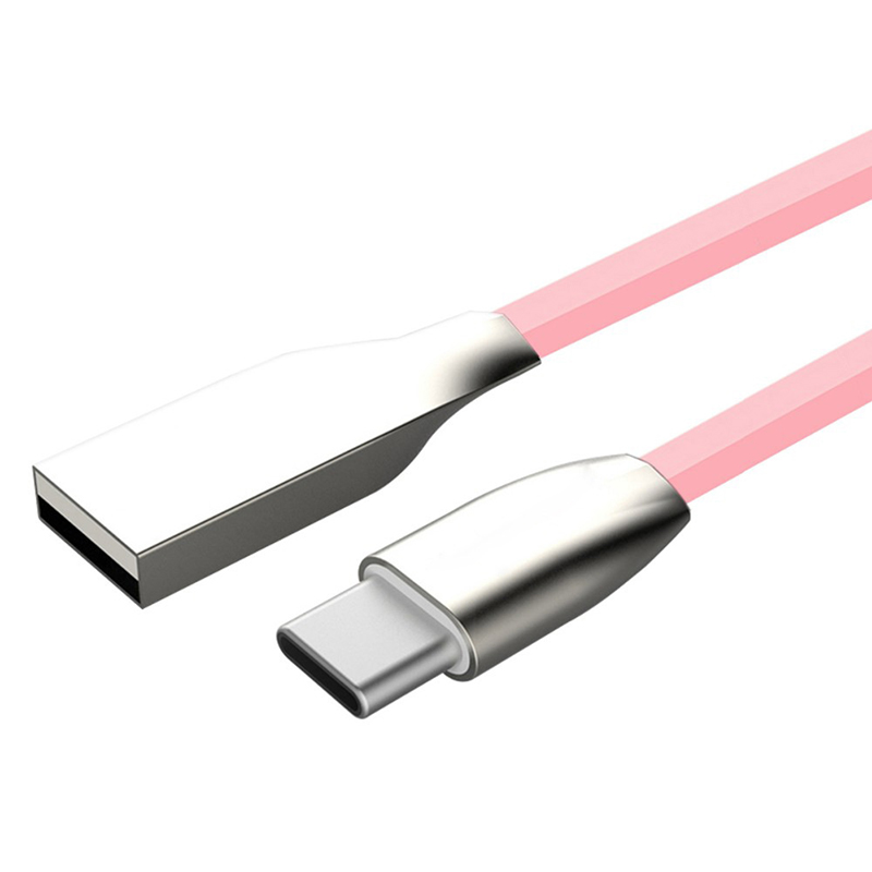 ShunXinda -Zinc alloy cable Diamond shape 3D charger type C high speed usb cable SXD006