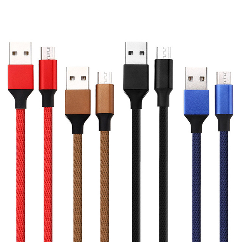 Jean braided micro usb fast charging and data transfer usb cable form china usb cable suppliers