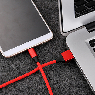 product-ShunXinda -Jean braided micro usb fast charging and data transfer usb cable SXD114-1-img-1