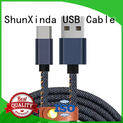 type c usb cable mobile ShunXinda Brand type C to type C