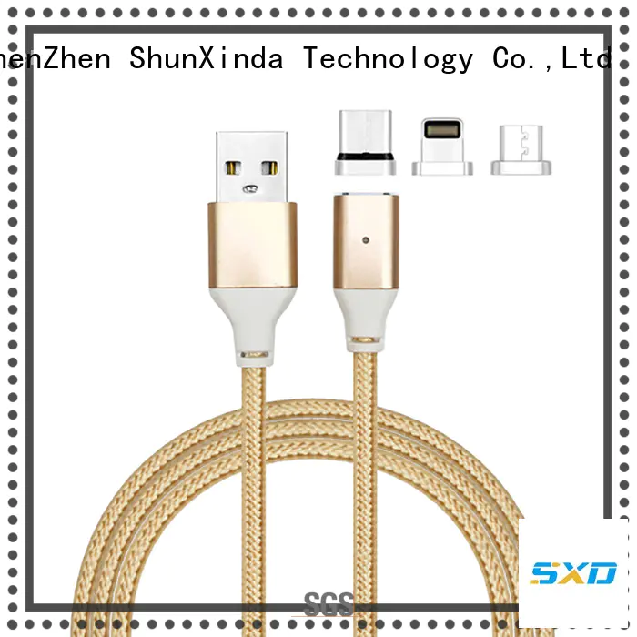pu lanyard multi charger cable ShunXinda Brand