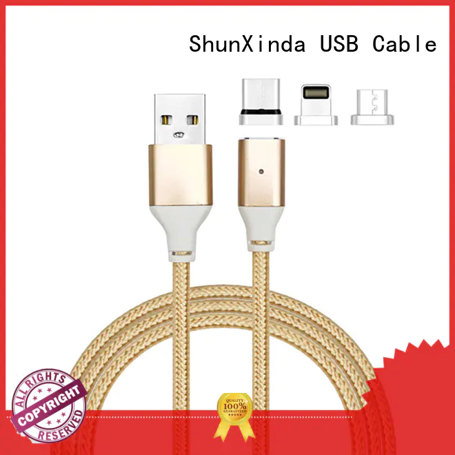 ShunXinda sided charging cable wholesale for indoor