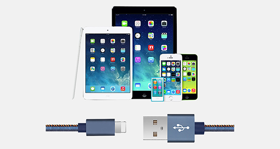 ShunXinda -High-quality 3 Ft6ft9ft Durable Denim Type C Usb Data Cable For Ipad-4