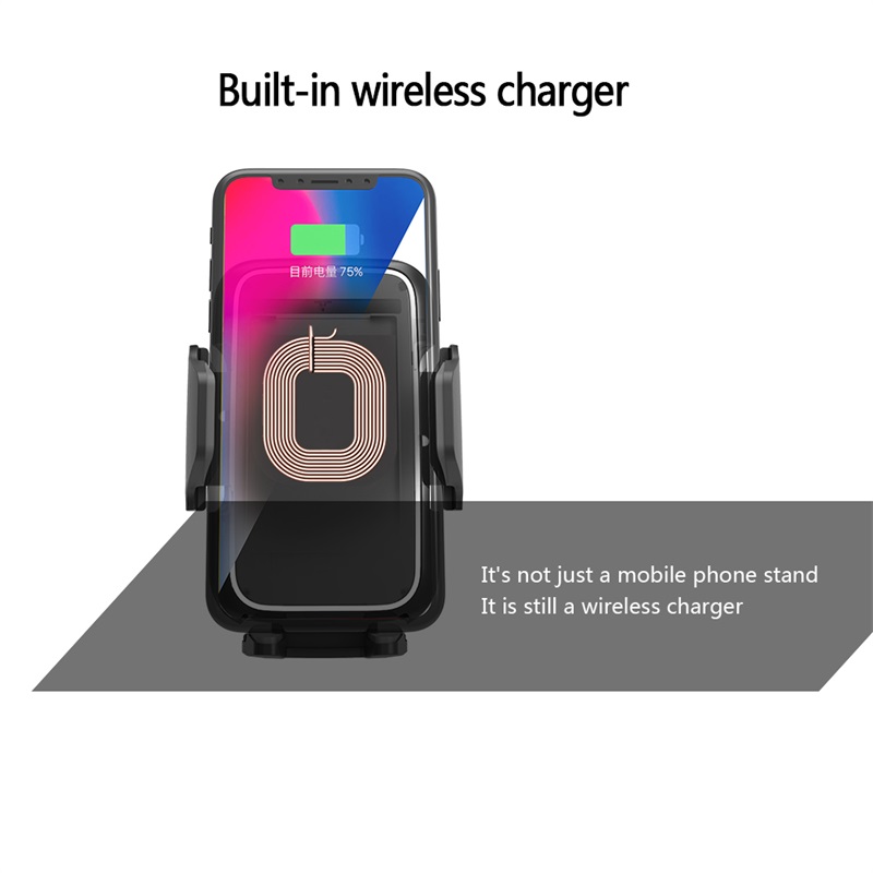 Newest design wireless car charger 10W mobile holder wireless charger SXD305