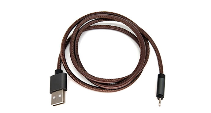 ShunXinda -Find Apple Usb Cable Fast Charging Pu Leather 8 Pin Usb Data Sync Charging