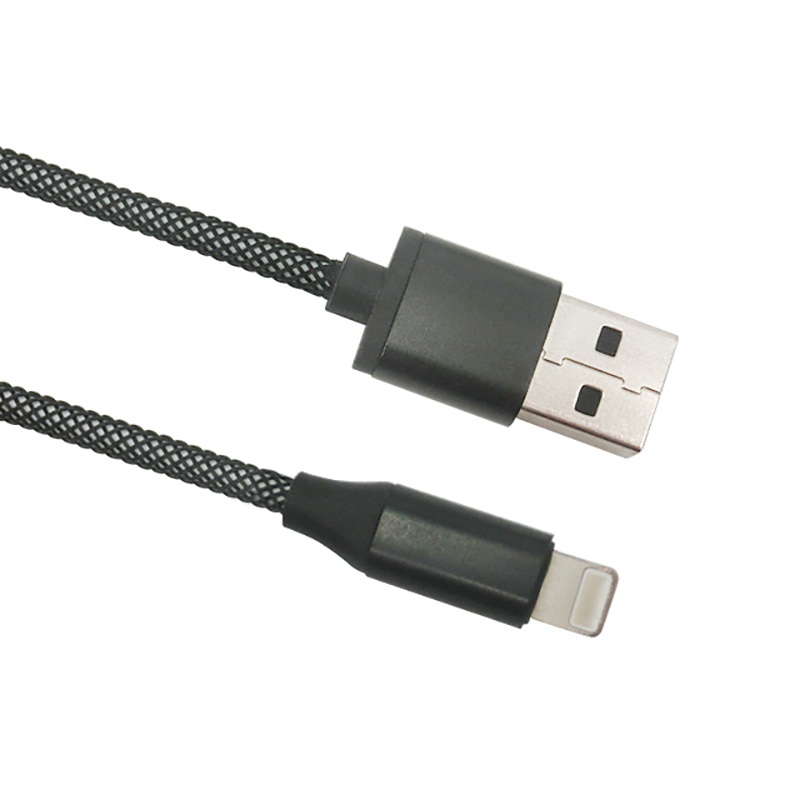 ShunXinda -High-quality 1m2m3m Charging Sync Data Fishnet Braided Micro Usb Cable-6