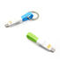retractable charging cable keychain spring data ShunXinda Brand