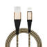 New design alu head 5V 2A nylon braided usb cable
