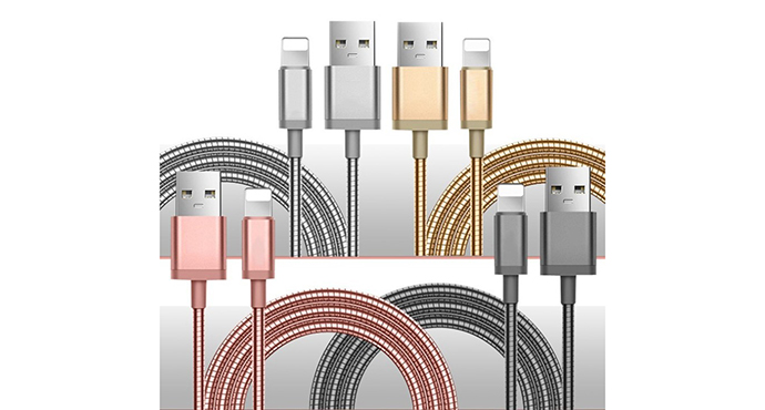 ShunXinda -High-quality Best Micro Usb Cable | Stainless Steel Metal Spring micro