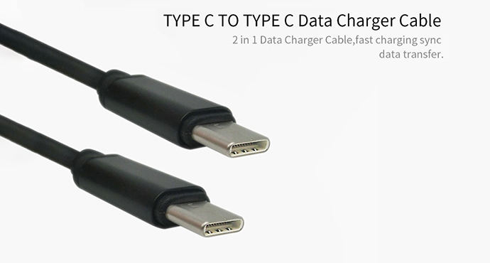 ShunXinda -Super Charging 5v 3a Type C To Type C 30 Data Cable For Macbook Pd Charger-1