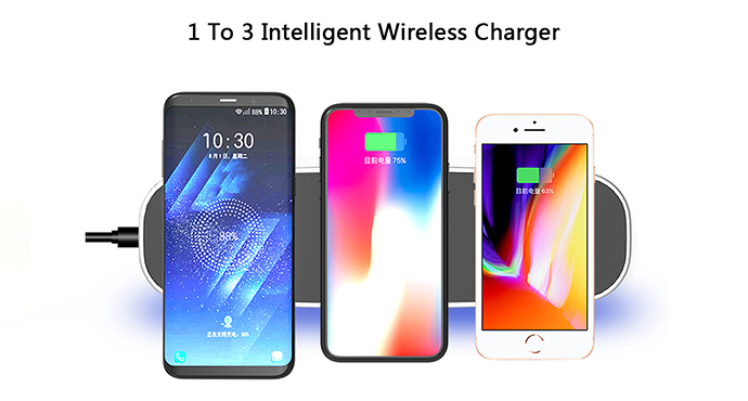 ShunXinda -Wireless Cell Phone Charger, Oem Odm Qi Wireless Charger 2 Usb Charge Fast