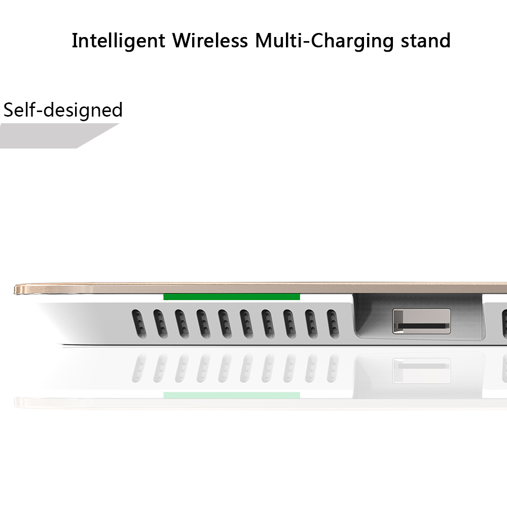 ShunXinda -Oem Odm Qi Wireless Charger 2 Usb Charge Fast Charge Wireless Charger Sxd302-3
