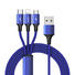 Quality ShunXinda Brand retractable samsung multi charger cable