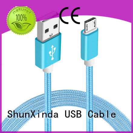 ShunXinda fast micro usb charging cable factory for indoor