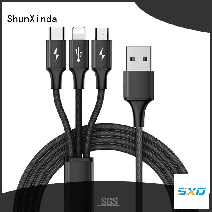 retractable charging cable promotional micro android ShunXinda Brand company