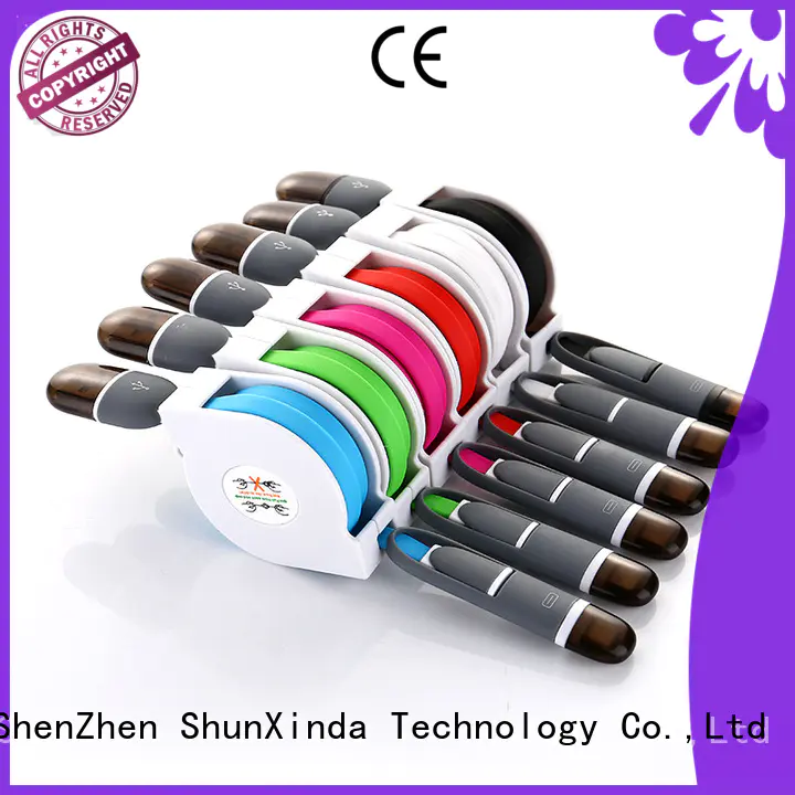 ShunXinda fast usb multi charger cable for business for home