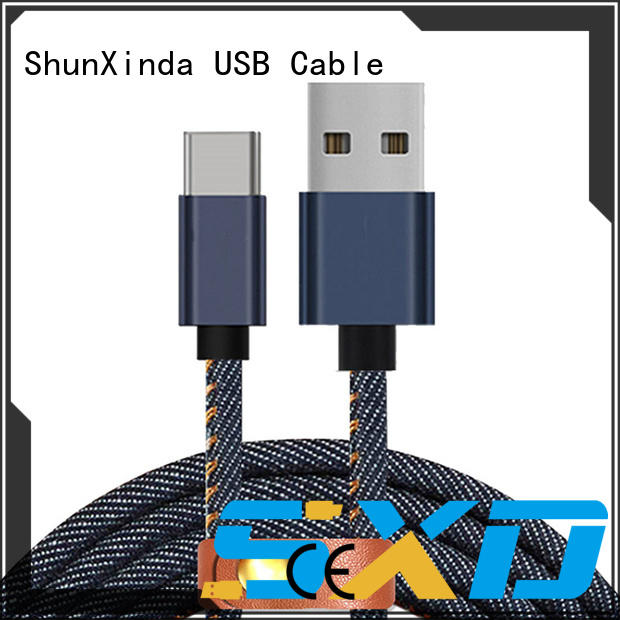 ShunXinda Brand tpe shape type c usb cable