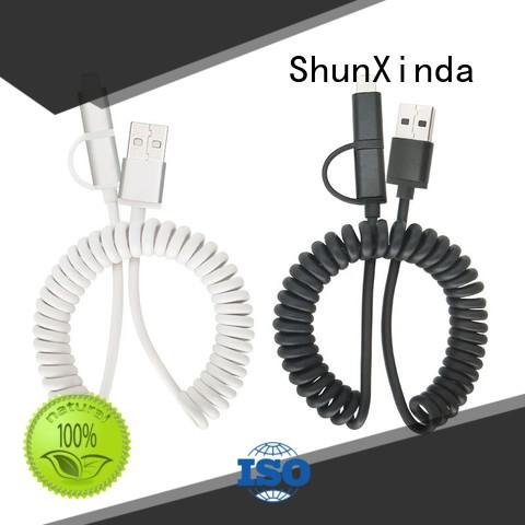 durable popular gift ShunXinda Brand retractable charging cable manufacture
