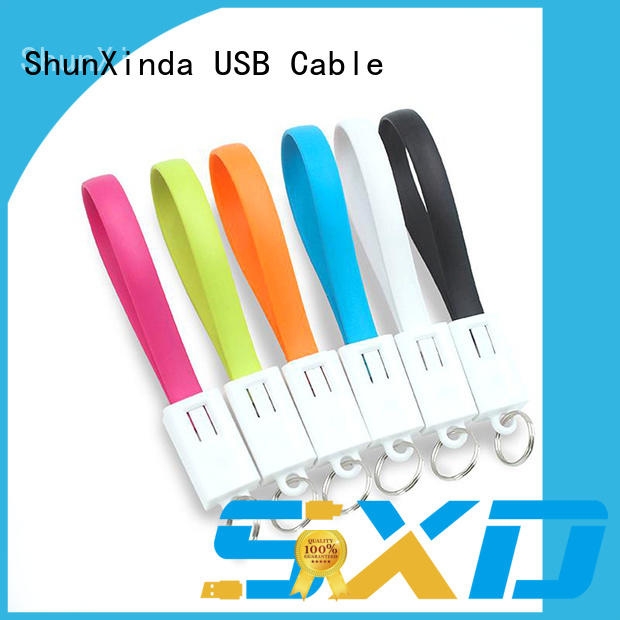 ShunXinda fast multi phone charging cable supplier for car