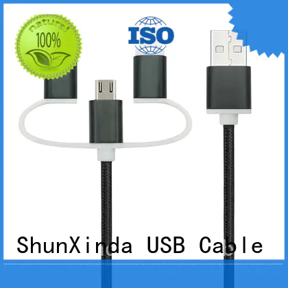 ShunXinda Brand promotional samsung custom retractable charging cable