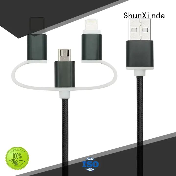 mobile data multi charger cable keychain ShunXinda