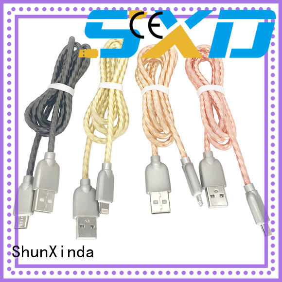 ShunXinda led apple charger cable series for indoor