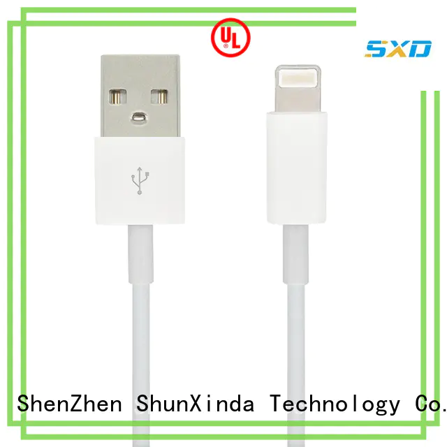 ShunXinda Brand charging newest mobile custom iphone usb cable oem