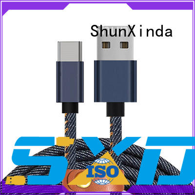 ShunXinda flat short usb c cable factory for indoor