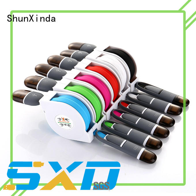 ShunXinda fast multi charger cable factory for car
