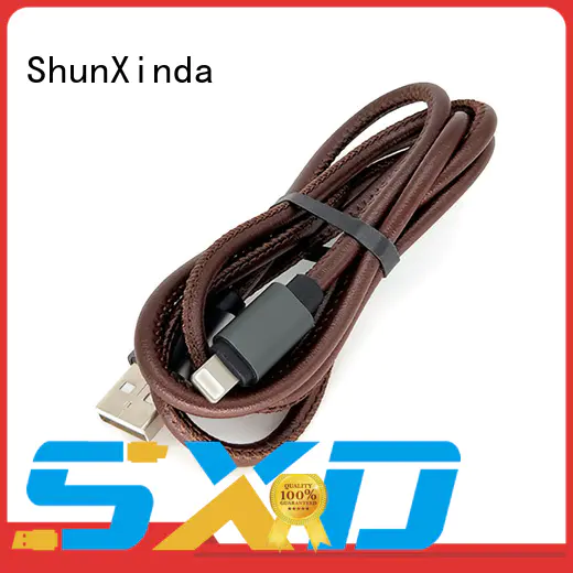 ShunXinda sync lightning usb cable company for car