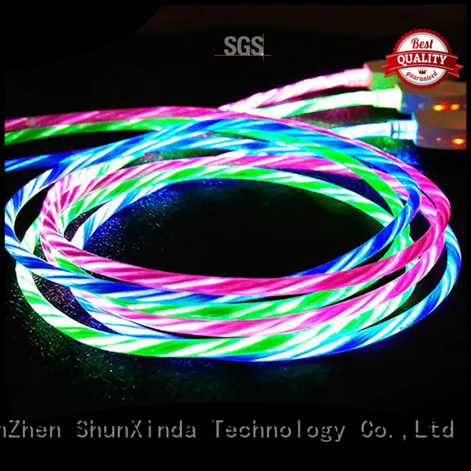 Custom braided iphone cord arrival ShunXinda