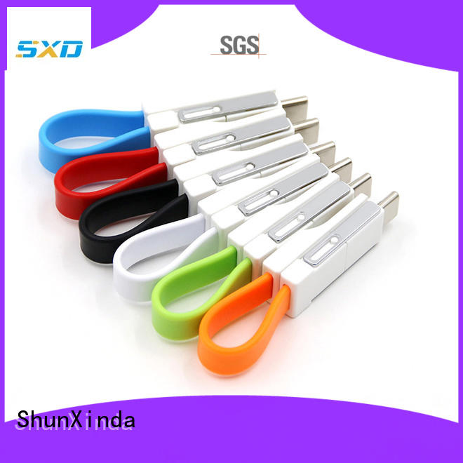 ShunXinda nylon multi device charging cable for business for home