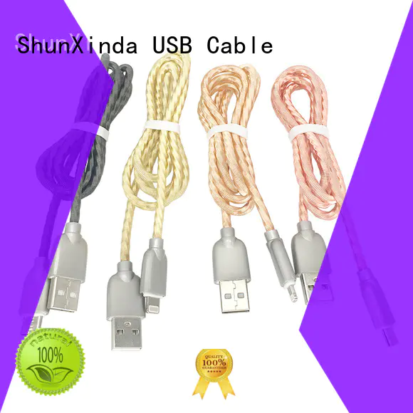 ShunXinda visible iphone charger cord factory for indoor