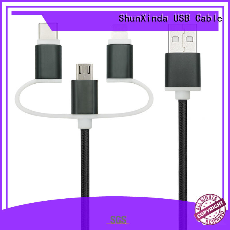 phone multi charger cable retractable ShunXinda company