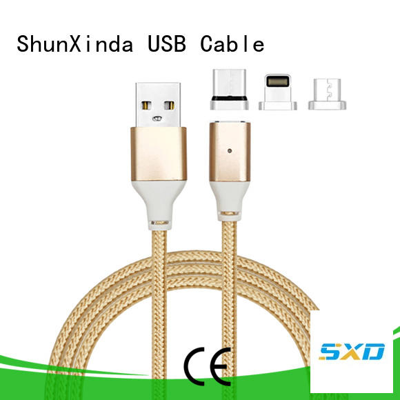 ShunXinda Brand charging data long retractable charging cable