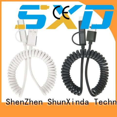 ShunXinda Brand promotional functional lanyard multi charger cable manufacture