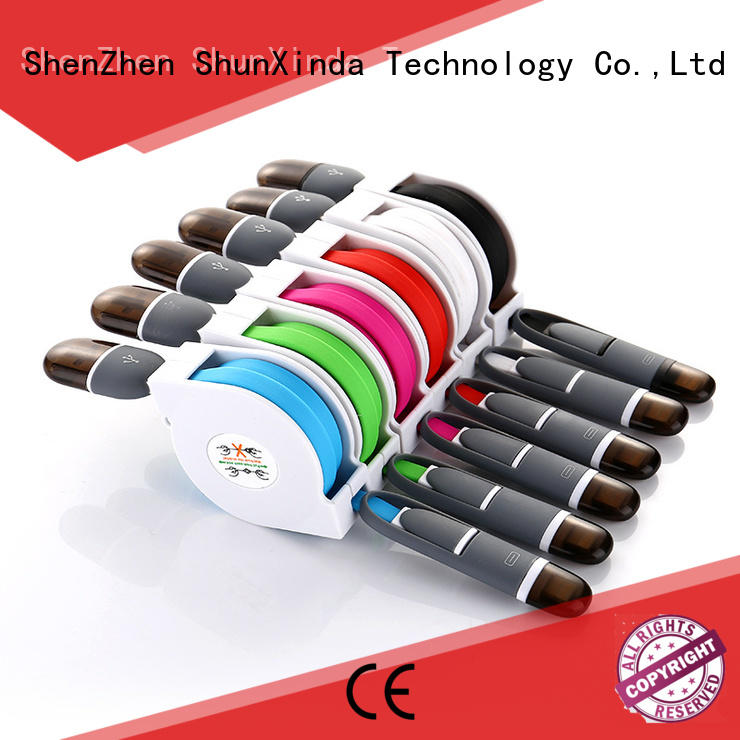 Hot multi charger cable cloth ShunXinda Brand