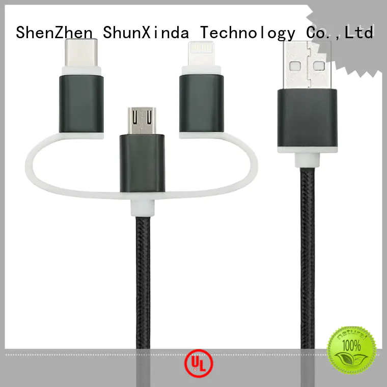 pin nylon sync multi charger cable ShunXinda