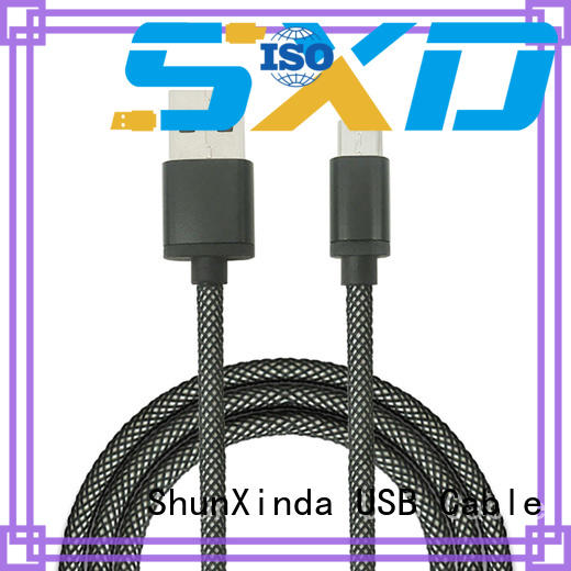 ShunXinda phone micro usb charging cable factory for car