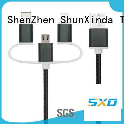 ShunXinda dual multi phone charging cable for sale for indoor