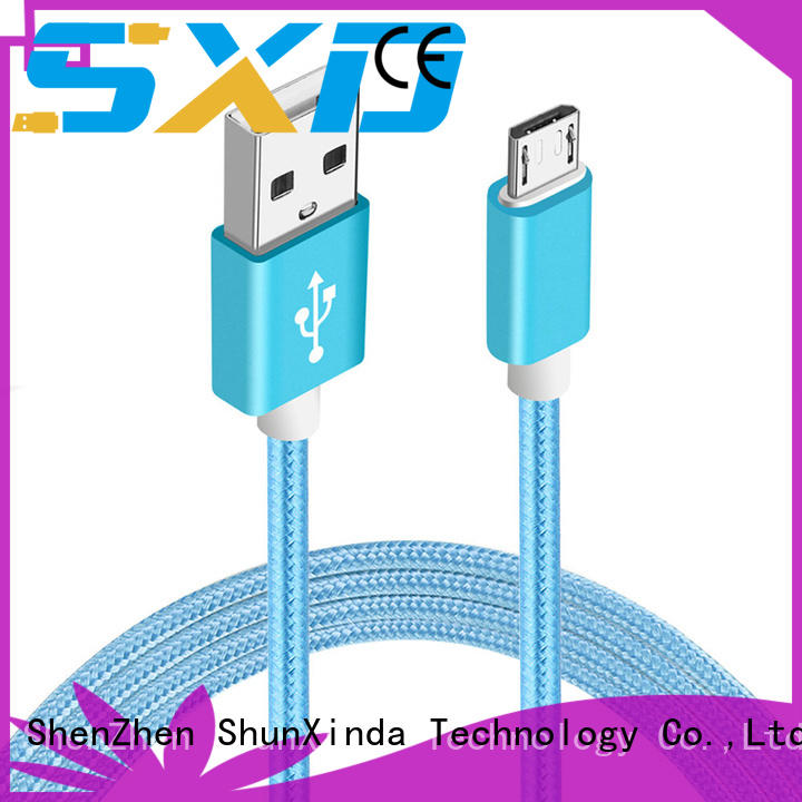 ShunXinda angle micro usb cord for business for indoor