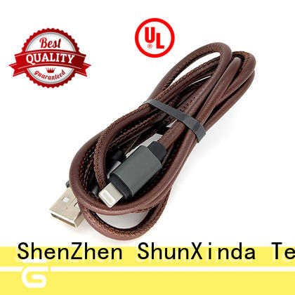 ShunXinda customized apple charger cable factory for home