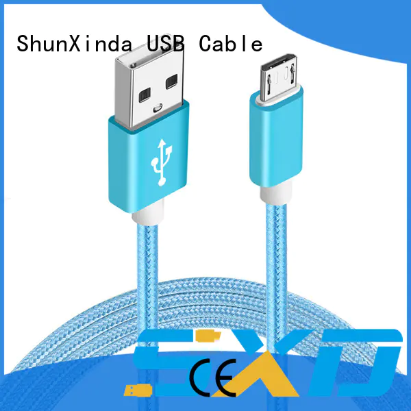 micro usb data cable steel for indoor ShunXinda