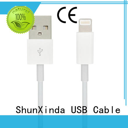 ShunXinda Brand pin apple braided transfer iphone cord