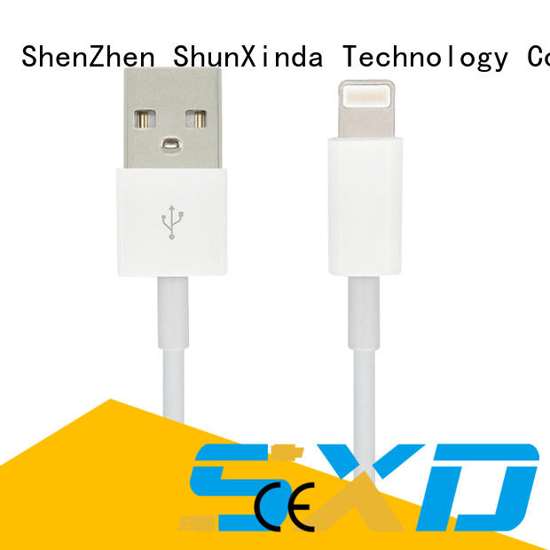 ShunXinda Brand sync spring iphone usb cable oem newest