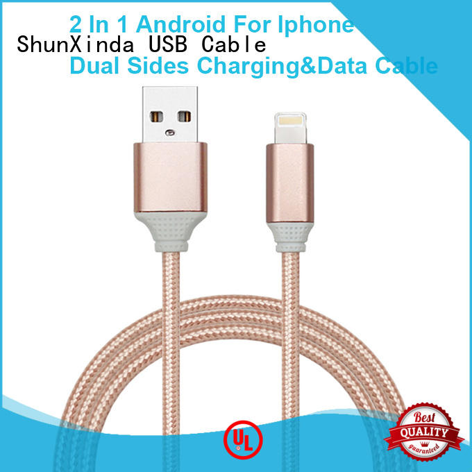 retractable charging cable micro sync ShunXinda Brand company