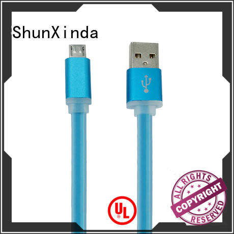 ShunXinda colorful micro usb charging cable for business for home
