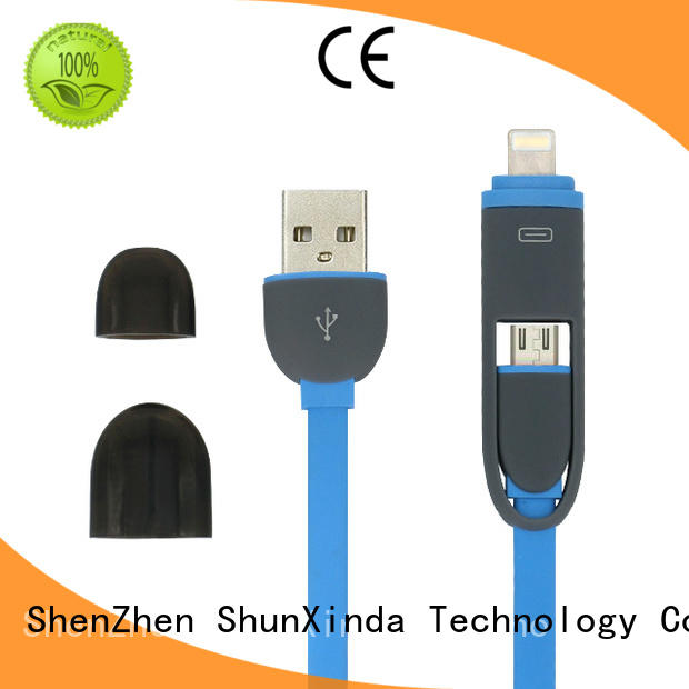 retractable charging cable promotional ShunXinda Brand multi charger cable